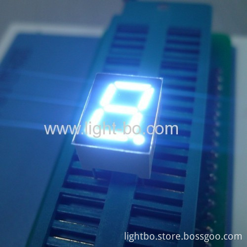 Ultra Bright White Single-digit 0.39" Common Anode 7-segment Led Display- 10 X 13 X 7 Mm